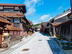 吹屋の町並みの写真2