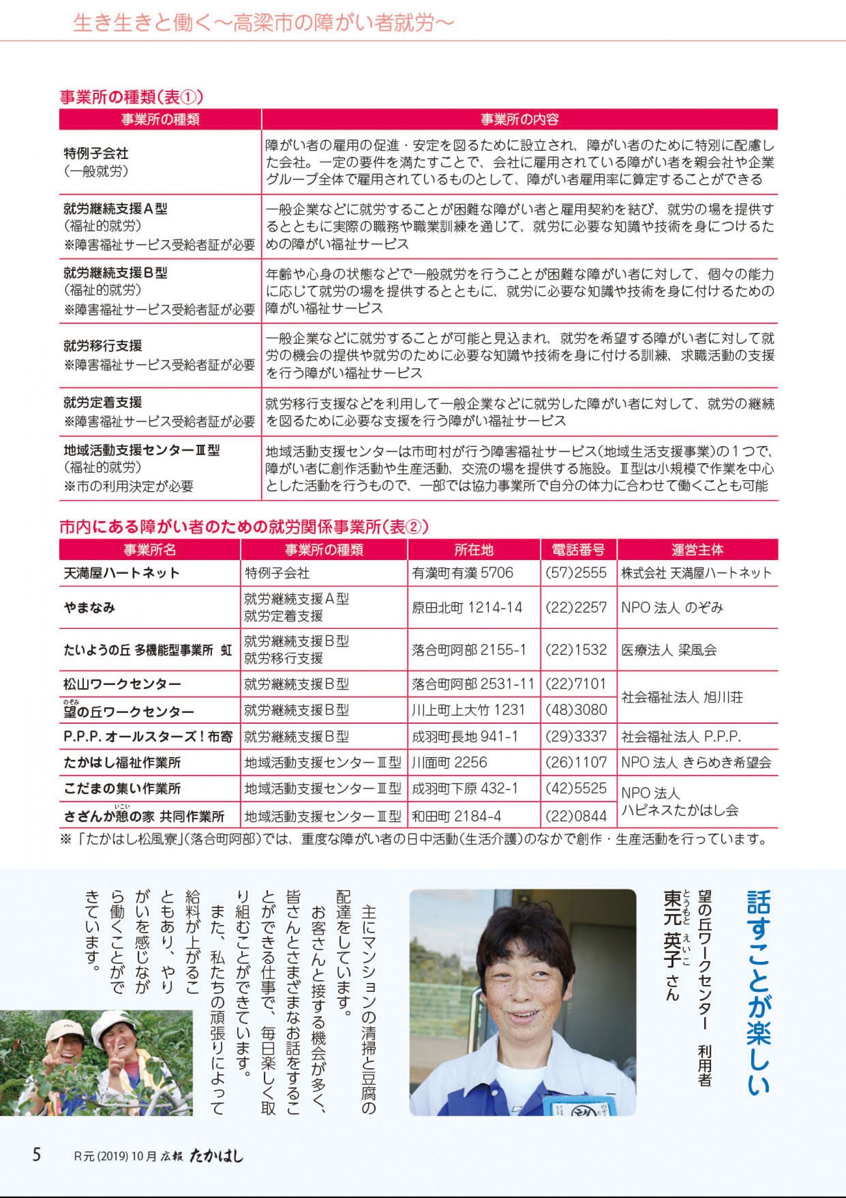 ウェブブック - 広報たかはし10月号（180号）