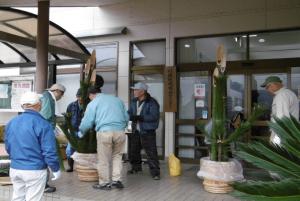 川面長寿クラブ門松