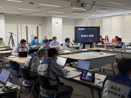 訓練の様子