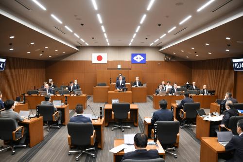 議会開会