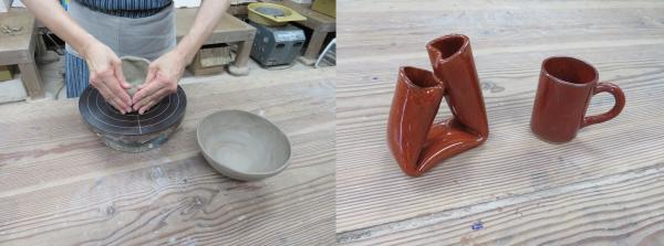 ベンガラ焼陶芸体験