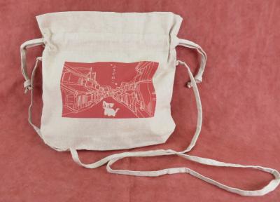 ふきやねこ おさんぽショルダーバッグ巾着