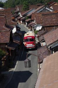 吹屋の町並みの写真