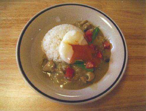 神原ごぼうと舞茸のホワイトカレー