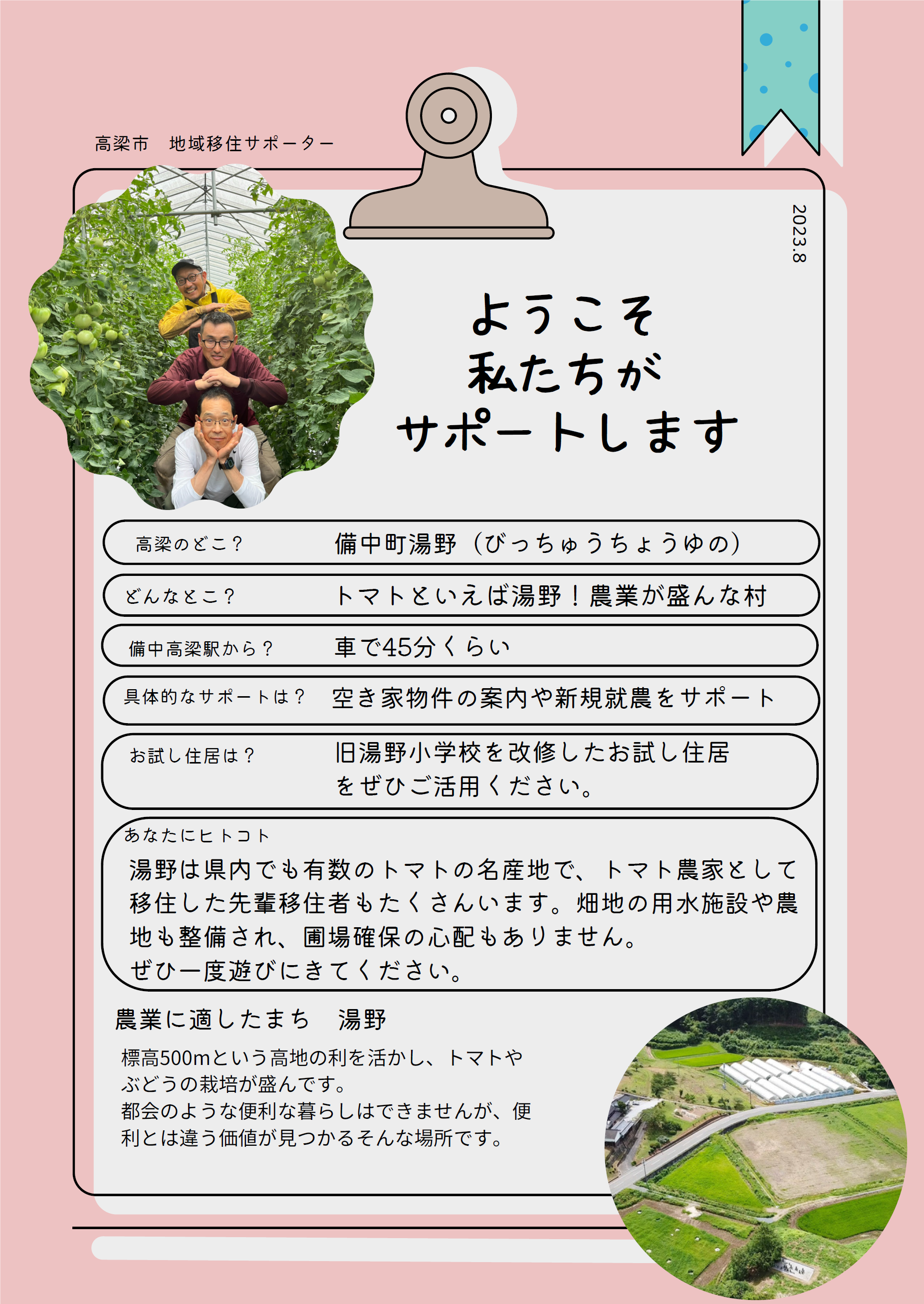 湯野・人農地プラン